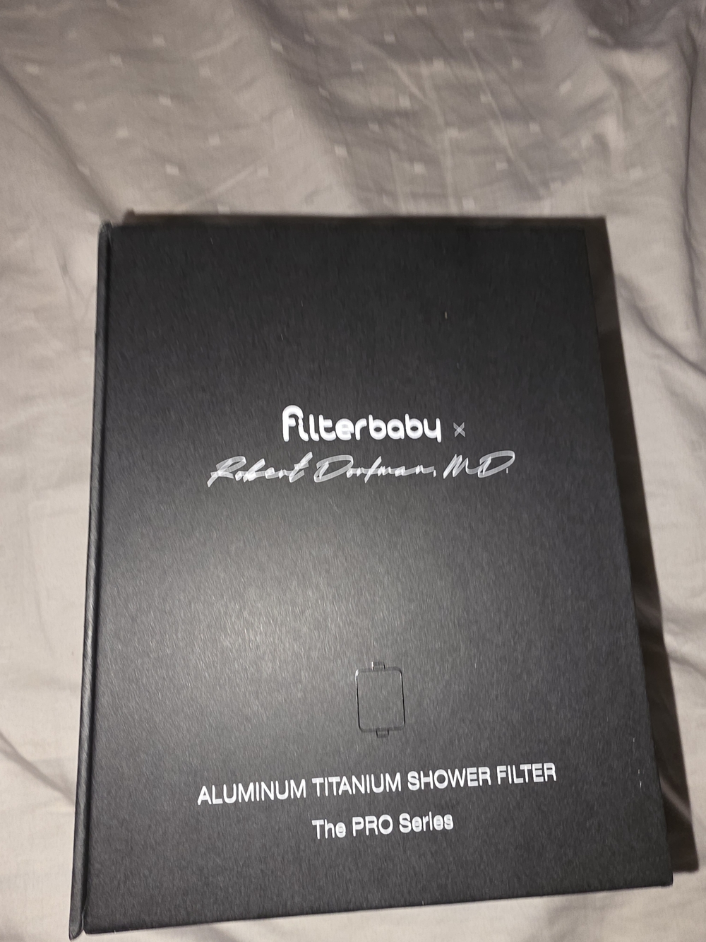 Aluminum Titanium Shower Filter - (Pro Series)